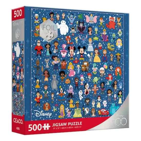 Assorted Foil 500 Piece Puzzle {16}
