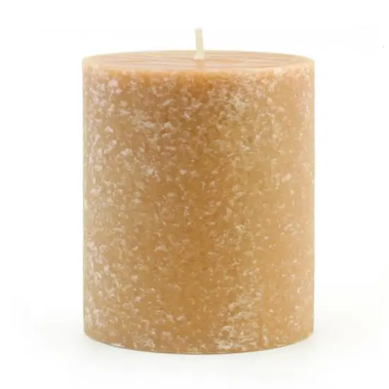 Root Candles Timberline&trade; 4" x 4" Unscented Pillar Candle Beeswax {1}