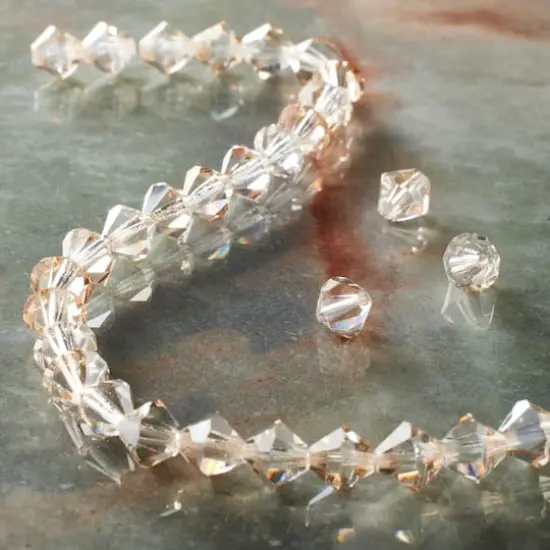 Preciosa Glass Crystal Bicone Beads, 8mm by Bead Landing&trade; Honey {3}