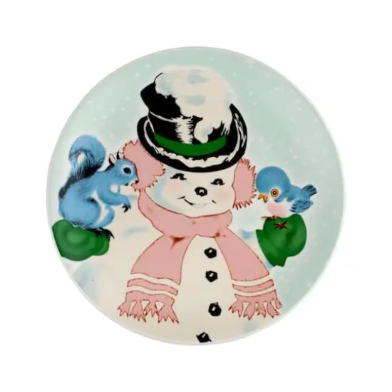 8" Pastel Holiday Ceramic Plate Set  {5}