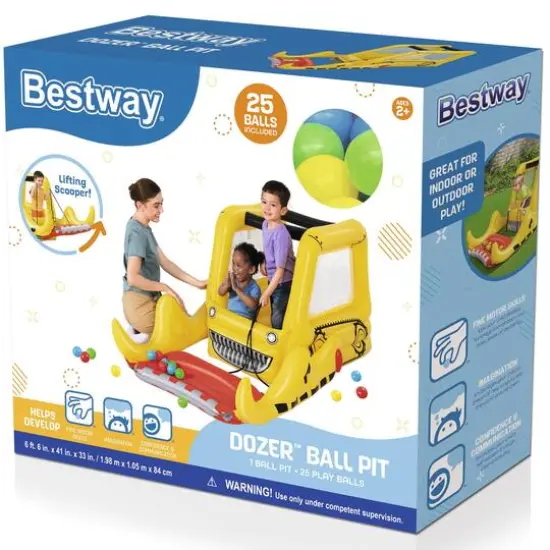 Bestway&reg; Dozer Ball Pit {3}