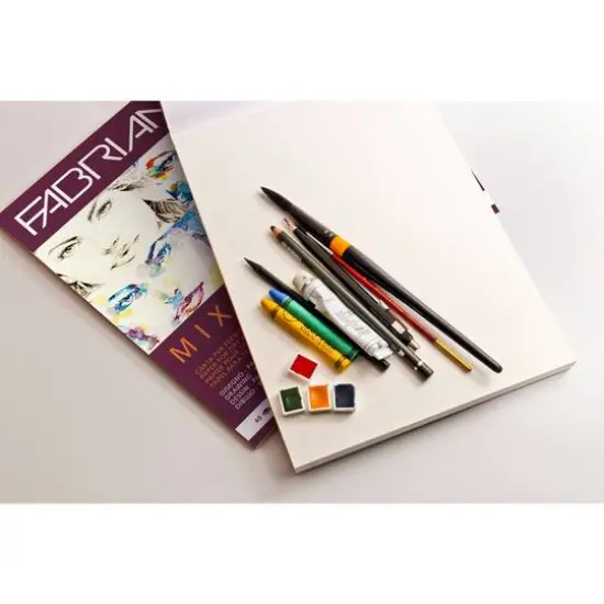 Fabriano 9" x 12" Mixed Media Pad, 40 Sheets {9}
