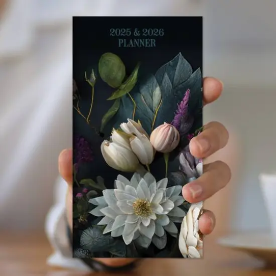 TF Publishing 2025-2026 Small Dutch Flora Monthly Pocket Planner {3}