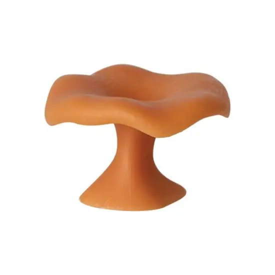 Hello Honey&reg; Large Unscented Mushroom-Shaped Candle Orange {1}