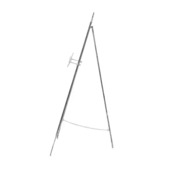 46'' Traditional Iron Easel Gray {4}