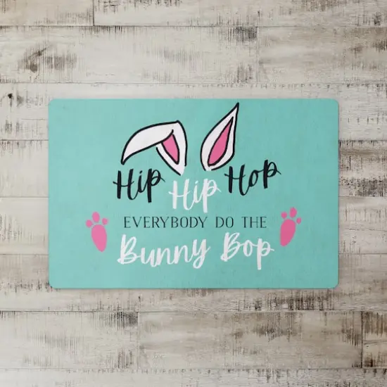 The Bunny Bop 18" x 27" Floor Mat {3}