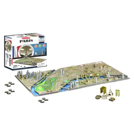 4D&trade; Cityscape Paris, France History Over Time Puzzle&trade; {3}