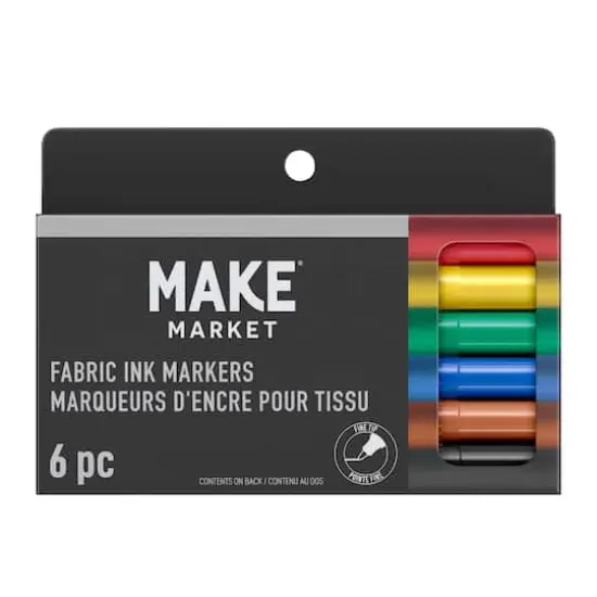 Primary Fabric Ink Marker Set by Make Market&reg; {5}