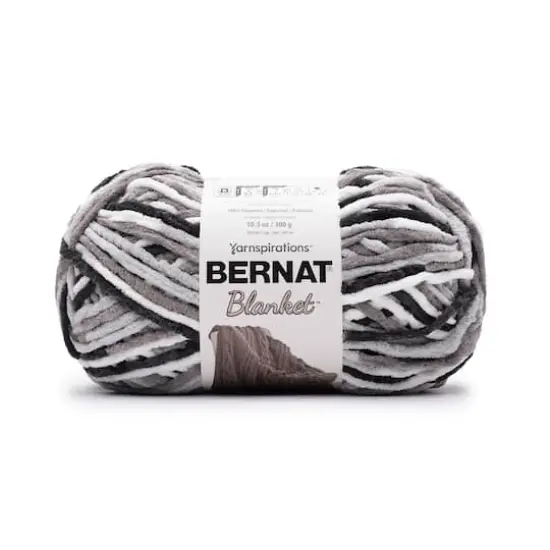 Bernat&reg; Blanket&trade; Yarn Gray Storm Variegated {1}