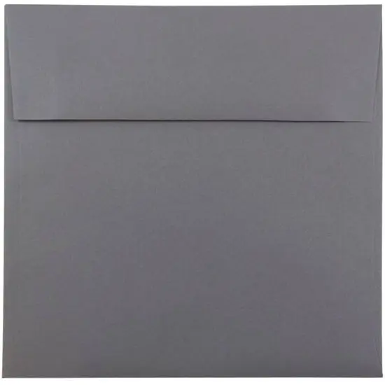 JAM Paper 8.5" x 8.5" Square Premium Invitation Envelopes, 25ct. Presidential Blue {2}