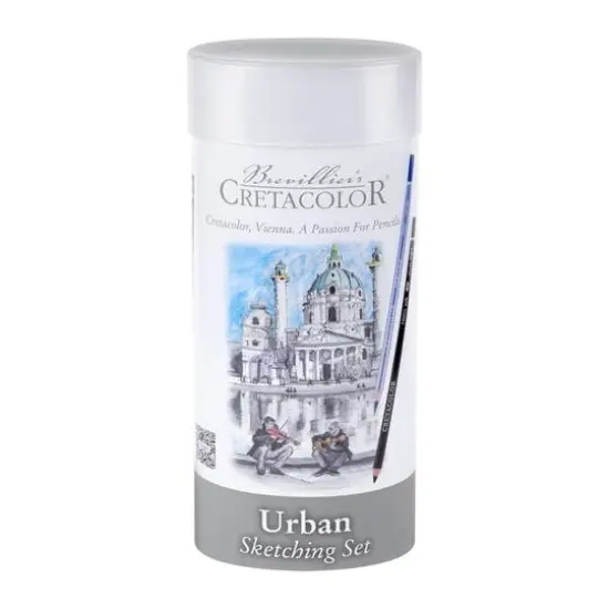Cretacolor&reg; 24 Piece Urban Sketching Tin Set {3}