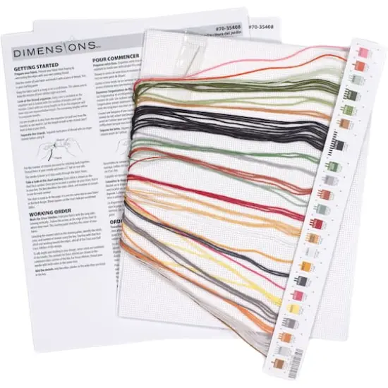 Dimensions&reg; Garden Time Counted Cross Stitch Kit {3}