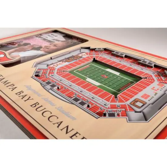 NFL 3D StadiumViews Picture Frame Tampa Bay Buccaneers {5}