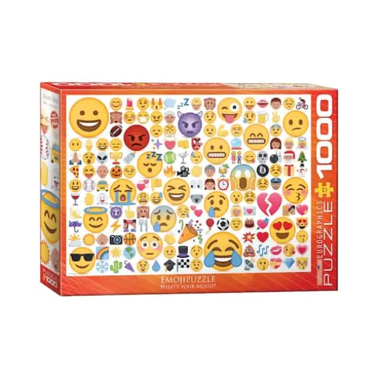 Emojipuzzle What's Your Mood? 1,000 Piece Jigsaw Puzzle {1}