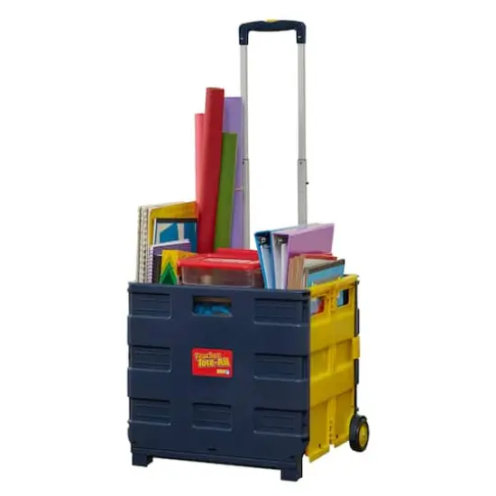 Educational Insights Teacher Rolling Tote-All {1}
