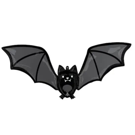 42" Glow Batty Bat Foil Balloon {1}