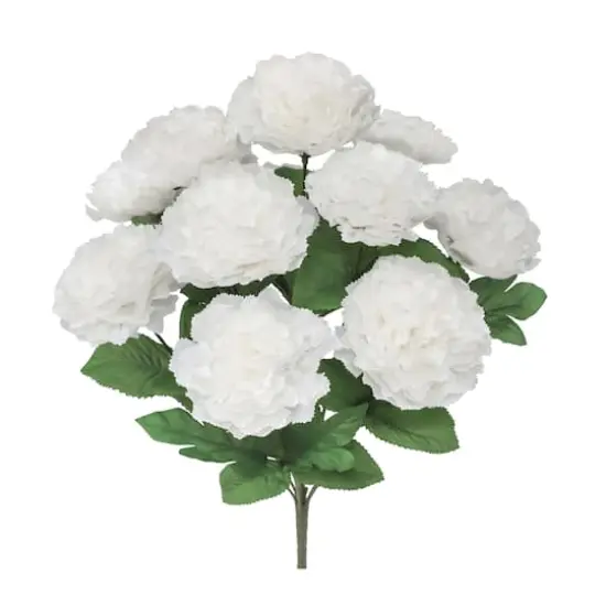 18" Cream Carnation Bush by Ashland&reg; {3}