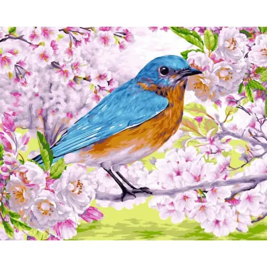 Crafting Spark Blooming Flowers Painting by Numbers Kit {1}