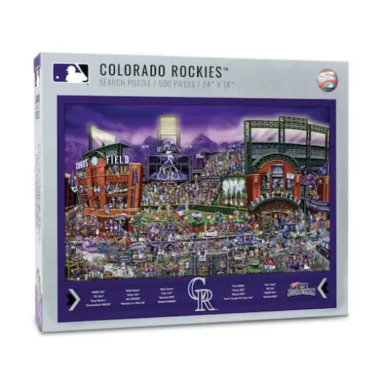 Colorado Rockies Joe Journeyman 500 Piece Puzzle {1}