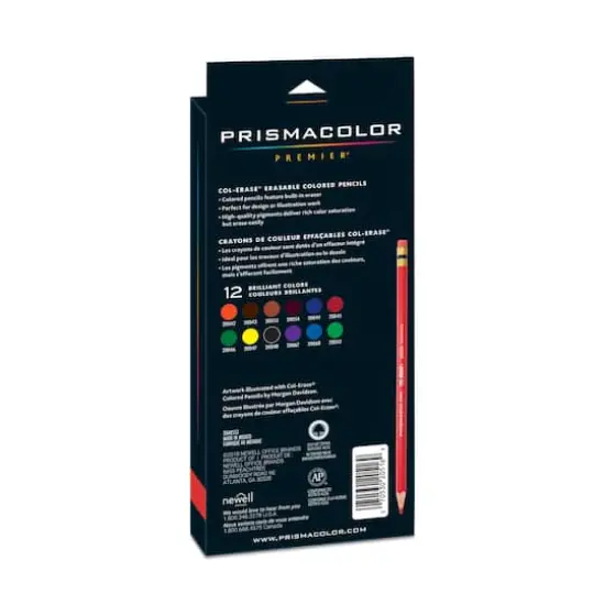 Prismacolor&reg; Premier&reg; Col-Erase&reg; 12-Piece Colored Pencil Set {5}