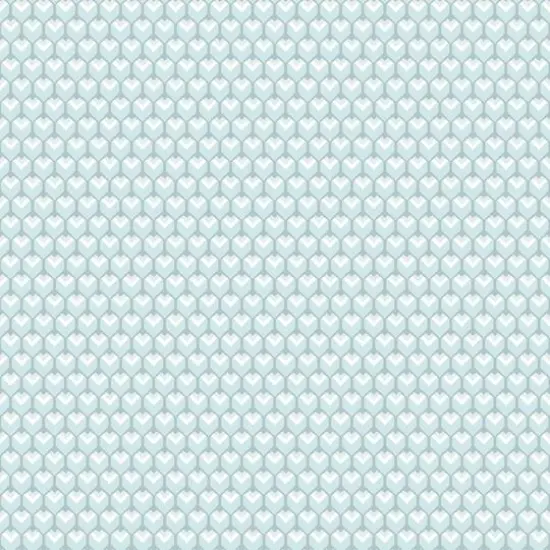 RoomMates 3D Petite Hexagons Peel & Stick Wallpaper Blue {1}