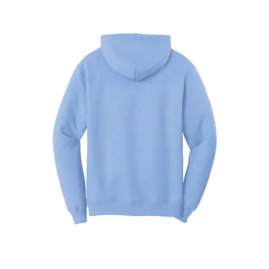 Port & Company&reg; Brights Core Fleece Pullover Hooded Sweatshirt Light Blue {5}