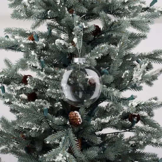 4.25" DIY Clear Glass Disc Ornaments, 3ct. by Make Market&reg; {5}