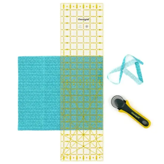 Omnigrid&reg; 6.5" x 24" Rectangle Quilting & Sewing Ruler {3}