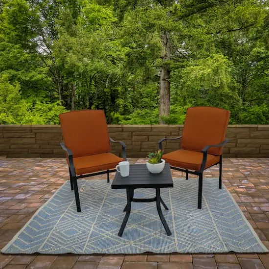 National Outdoor Living&reg; Hand Woven Outdoor Rug Multicolor {3}