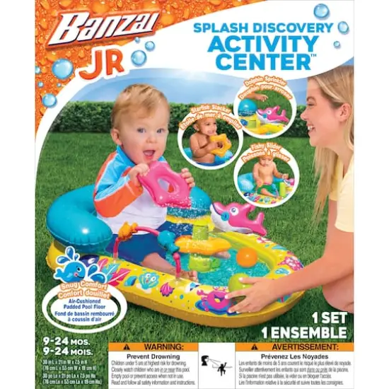 Banzai® Jr. Splash Discovery Activity Center™ Water Play Set {3}