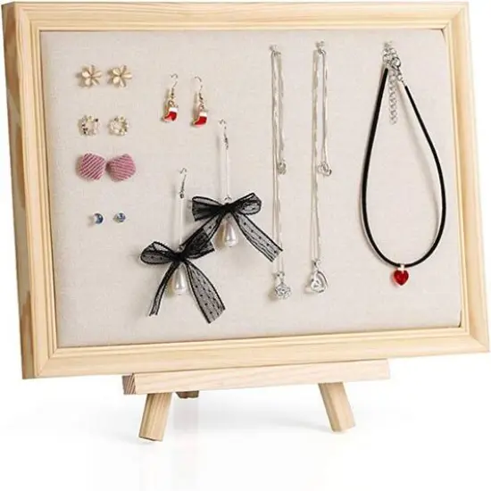 NEX&trade; Wall-Mounted Jewelry Display Organizer with Stand {1}