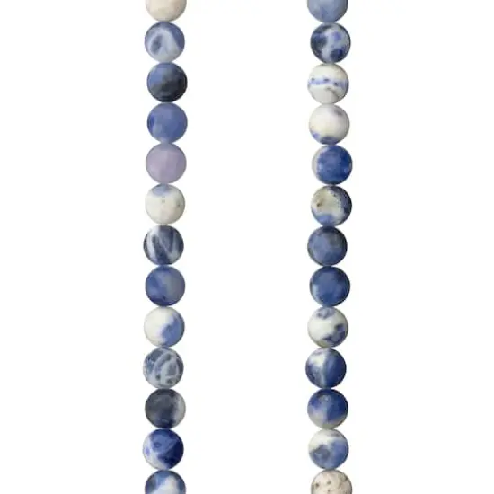 Blue Sodalite Round Beads, 6mm by Bead Landing&trade; {1}