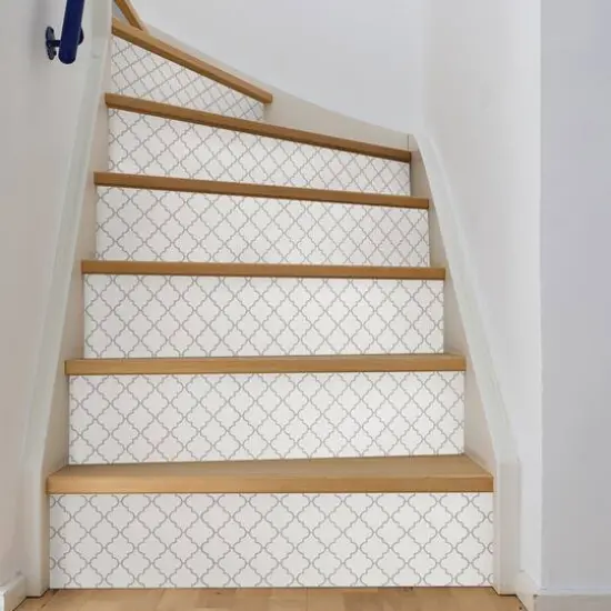 InHome Quatrefoil Peel & Stick Backsplash Tiles {6}