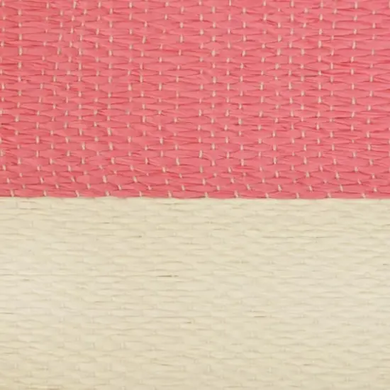 DII&reg; Large Rectangle Stripes Paper Bin Pink {5}