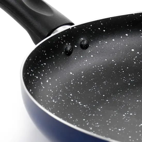 Oster Luneta 11.5" Blue Aluminum Nonstick Frying Pan {4}