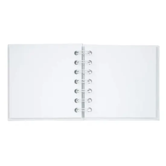 4" x 4" Spiral Bound Scrapbook Albums, 3ct. by Recollections&trade; White {3}
