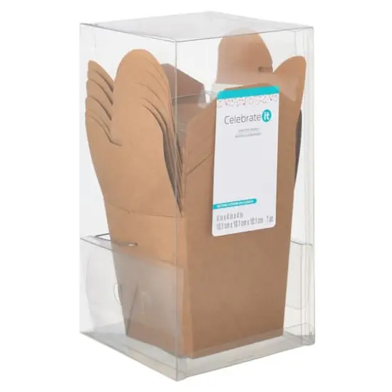 4" Kraft Take-Out Box Set by Celebrate It&trade; {5}