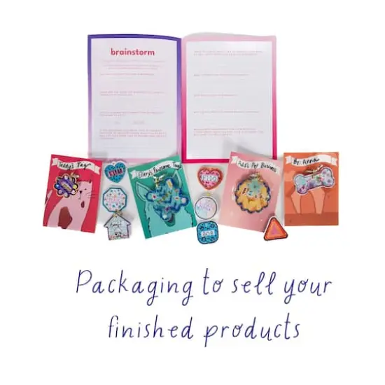 Kids Crafts Make & Sell Pawsome Pet Tags Craft Business {5}