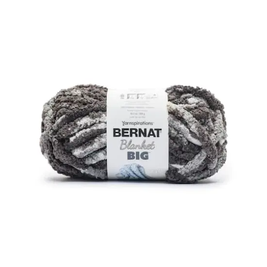 Bernat&reg; Blanket Big&trade; Yarn Black Splash {1}