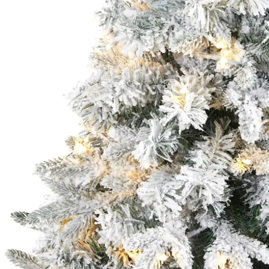 4ft. Pre-Lit Vermont Mixed Pine Artificial Christmas Tree, Clear LED Lights {4}