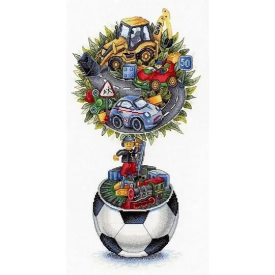 MP Studia Boy's Dream Cross Stitch Kit {1}