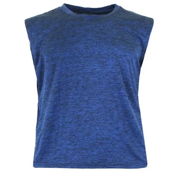 Galaxy by Harvic Moisture Wicking Performance Men's Muscle T-Shirt Red {2}