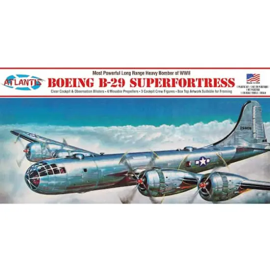 Atlantis&reg; Boeing B-29 Superfortress Plastic Model Kit with Swivel Stand {1}