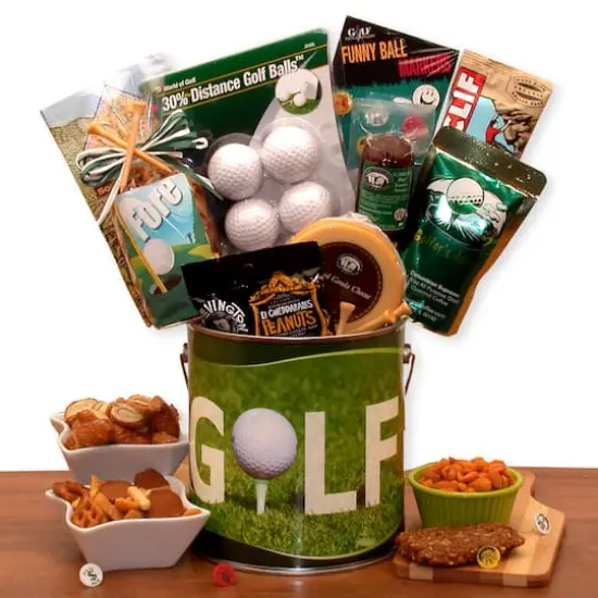 Fore Golfers Gift Pail {1}