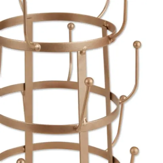 DII&reg; Vintage Coffee Mug Stand Matte Rose Gold {4}