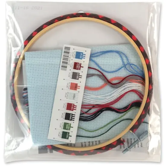 Dimensions&reg; Learn-A-Craft Holiday Family Truck Counted Cross Stitch Kit {7}