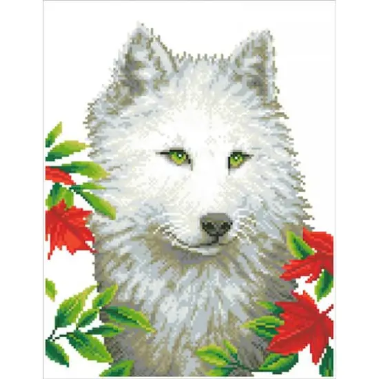 Diamond Dotz&reg; White Wolf Diamond Painting Kit {3}