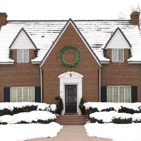 72" Cashmere Christmas Wreath {3}