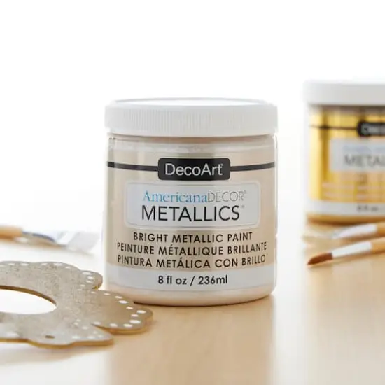 Americana Decor&reg; Metallics&trade; Paint Pearl {3}