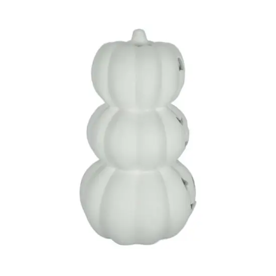 7.75" DIY Ceramic LED Stacked Jack-o'-Lanterns D&eacute;cor by Make Market&reg; {9}